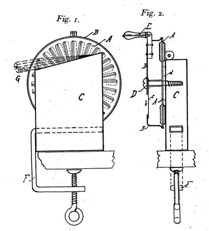 Potz Blitz Patent Zeichnung
